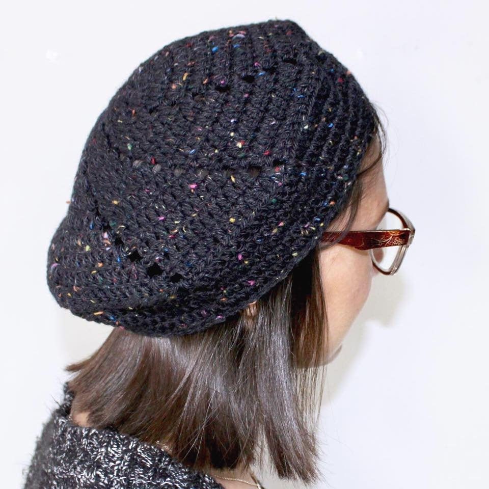 Crochet Beret Hat - Etsy Australia
