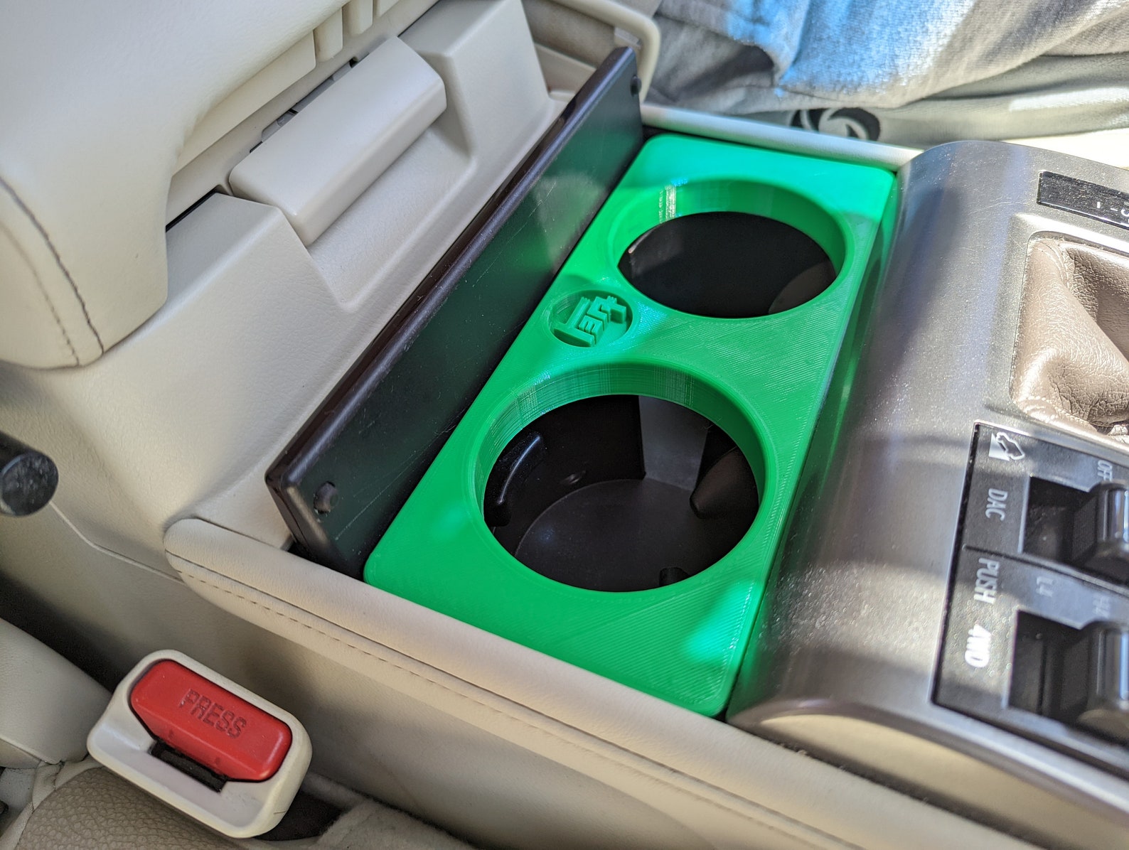 Lexus GX460 Cup Holder Insert TEQ Logo Etsy Hong Kong