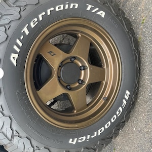 SCS F5 / GEN5 Center Cap (6x139.7, Center Bore 106.1mm) - Single Color-  Various Logo Styles Available