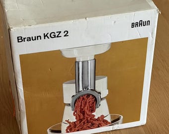BRAUN KGZ 2 Meat Grinder attachment