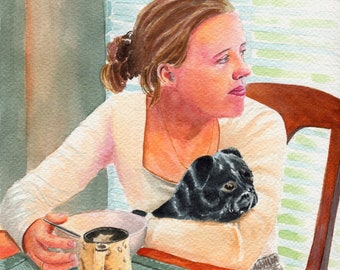 Any photo to hand-made drawing, Custom Painting, Custom painting from photo, Original painting from photo, Sketch from photo, Photo to art