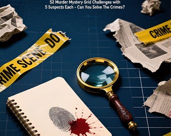 True Crime Logic-puzzelboek: een verzameling deductiepuzzels voor volwassenen die houden van whodunits en detectiveredeneren