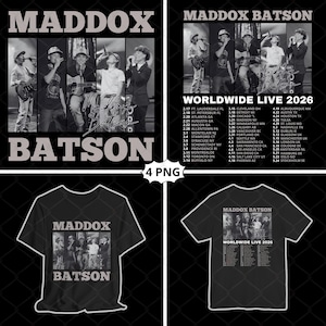 Maddox Batson PNG File: T-Shirt Print Ready (Digital Download)