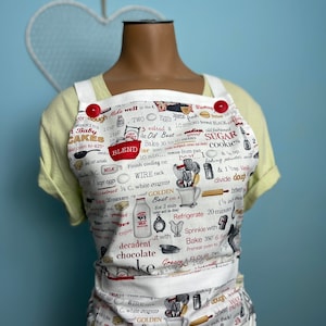 Baking apron, kitchen gadgets kitchen apron, hostess apron, novelty apron