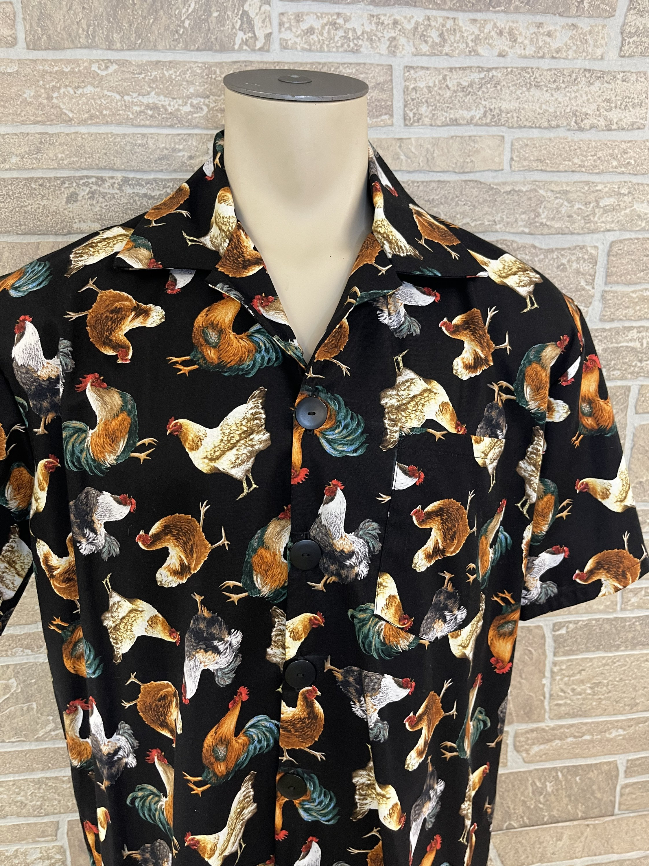 Chicken Hawaiian shirt Chicken lover shirt Bird lover shirt | Etsy