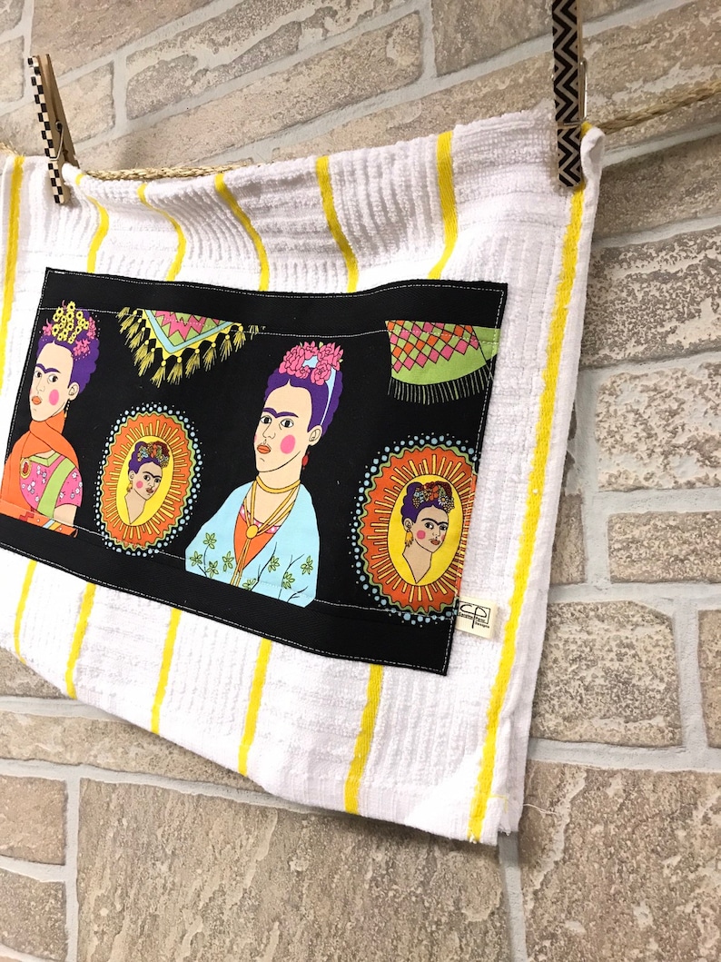 Mexican inspired kitchen towel Mexican kitchen towel Linens Dishcloths