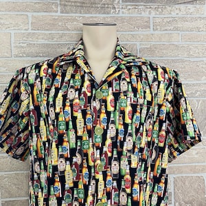 Sacred Hearts Hawaiian Shirt Black 