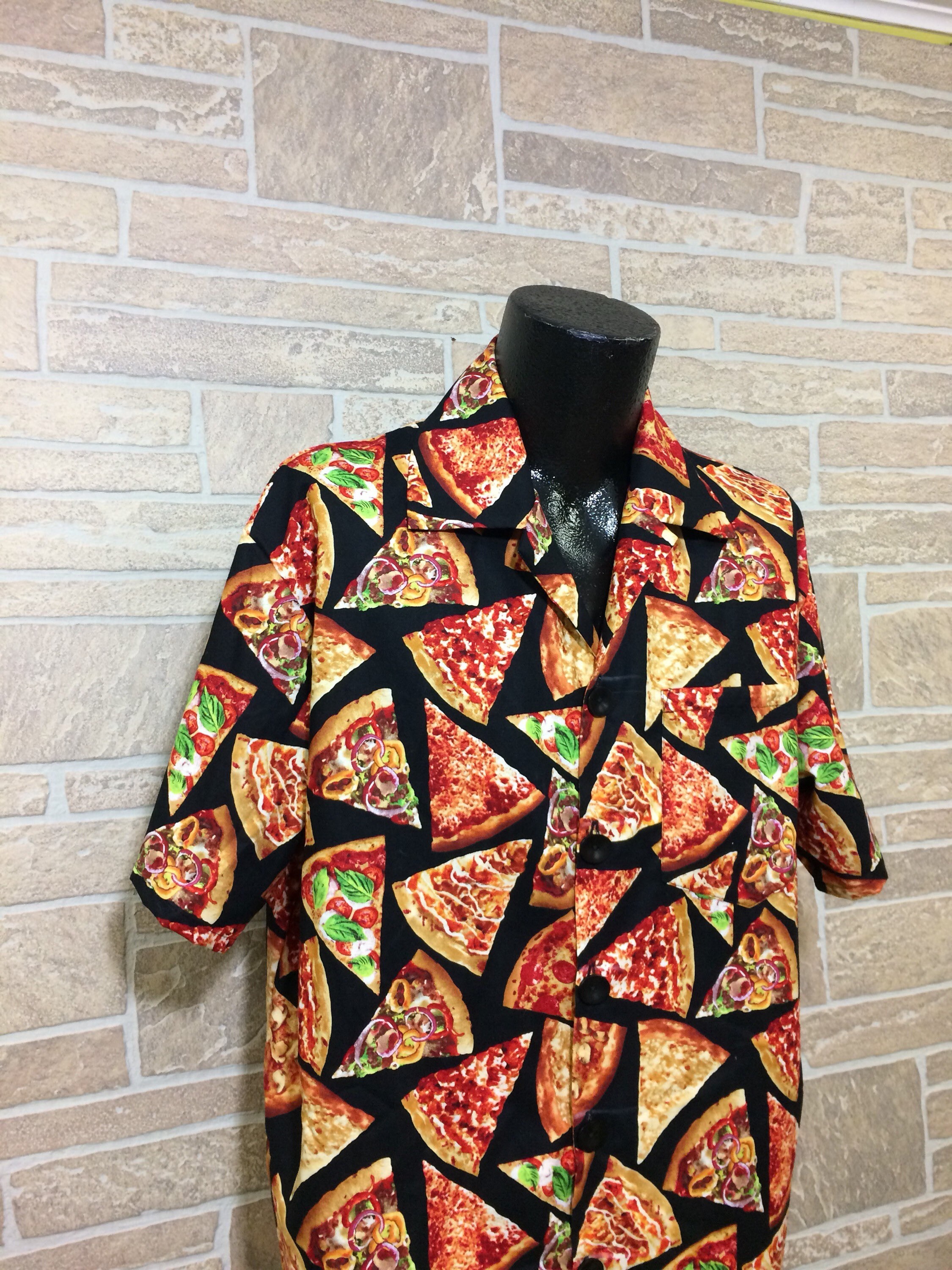 pizza dress shirt Pizza Shirt Hawaiian Shirt Mens Top Button Loud Aloha Holiday Fancy Dress  Funny Takeaway Fast Food S M L XL XXL