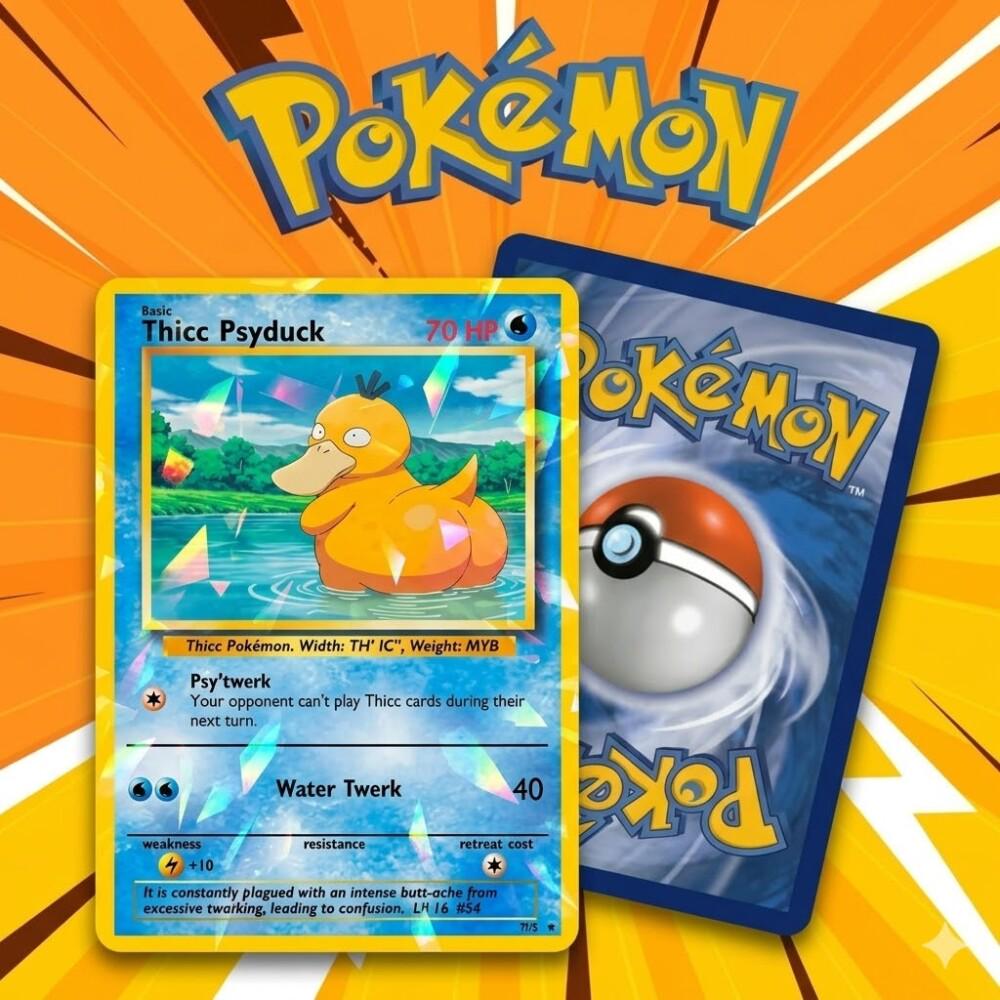 Thicc Psyduck - Etsy Australia