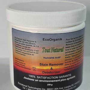 Désodorisant et détachant naturel EcoOrganik sans parfum