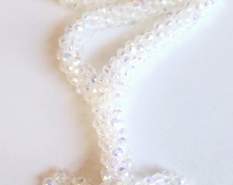 Iridescent White Kjostek | Heirloom Piece | Balkan Dance Accessory