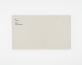 floine Letter 2026 Dated Planner
