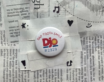 DJO "GTS" Fruit Label Pin