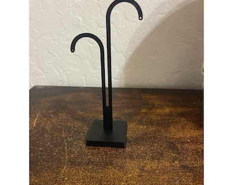 Exhibidor de pendientes y soporte para joyas - Negro
