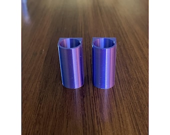 Porta lápiz labial para auto, sin desorden, para auto y baño - Juego de 2