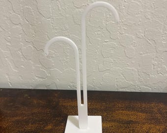 Organizador de pendientes y joyas - Blanco