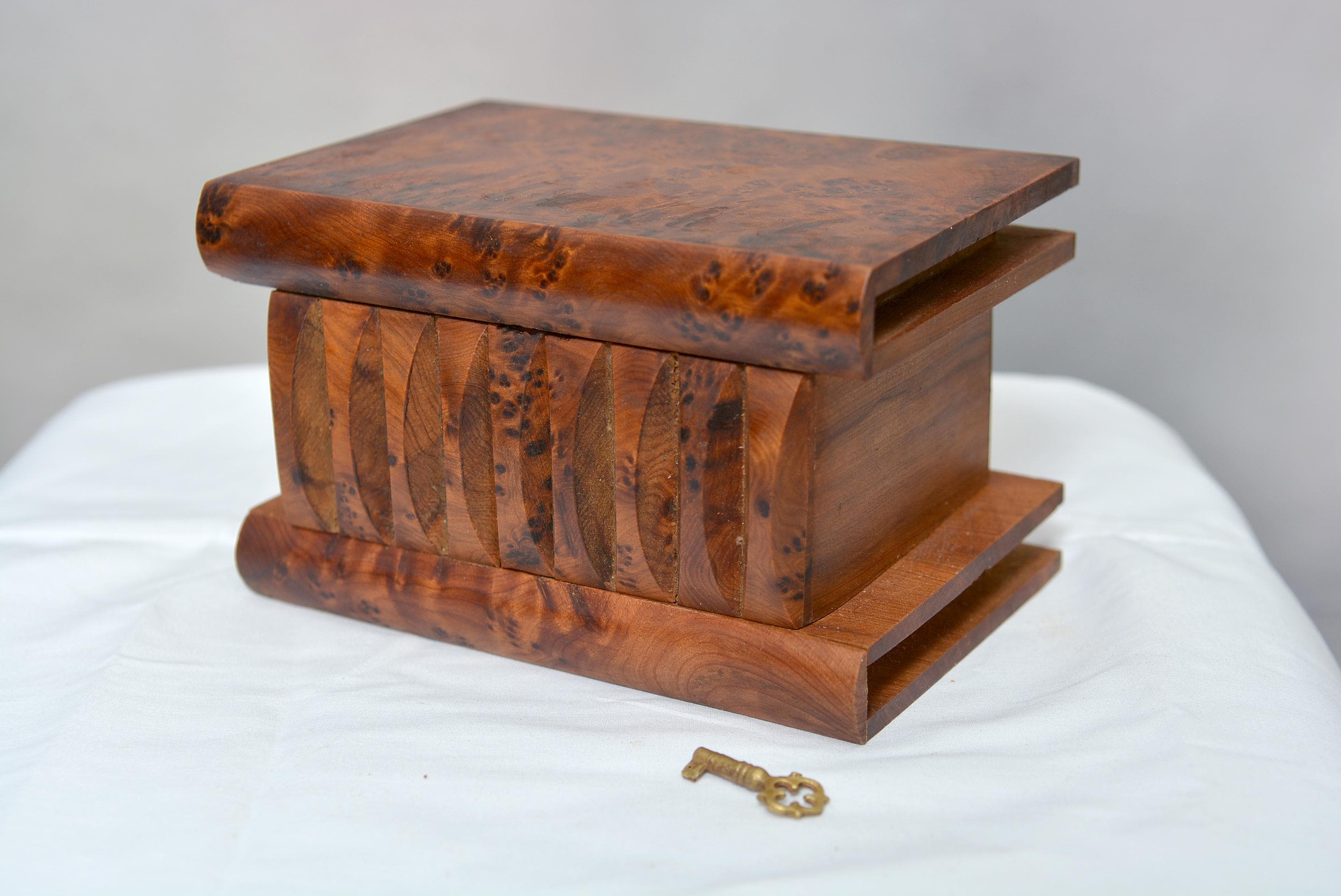 Secret Opening Boxes Handmade Wooden Secret Box With Hidden Key – Puzzle Chest & Jewelry ...