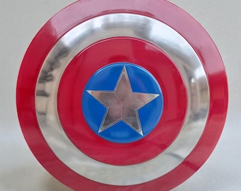 Captain America Shield | Metal Prop Replica | Marvel Superhero Cosplay & Decor