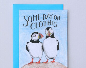 Some Day On Clothes / Newfoundland Greeting Card