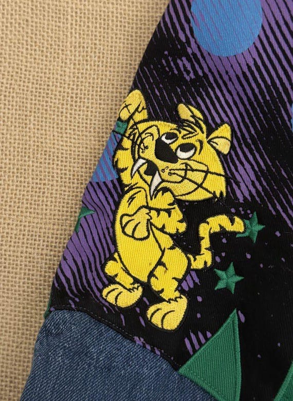 Handmade Flintstones Denim Jacket | Jeff Hamilton… - image 6