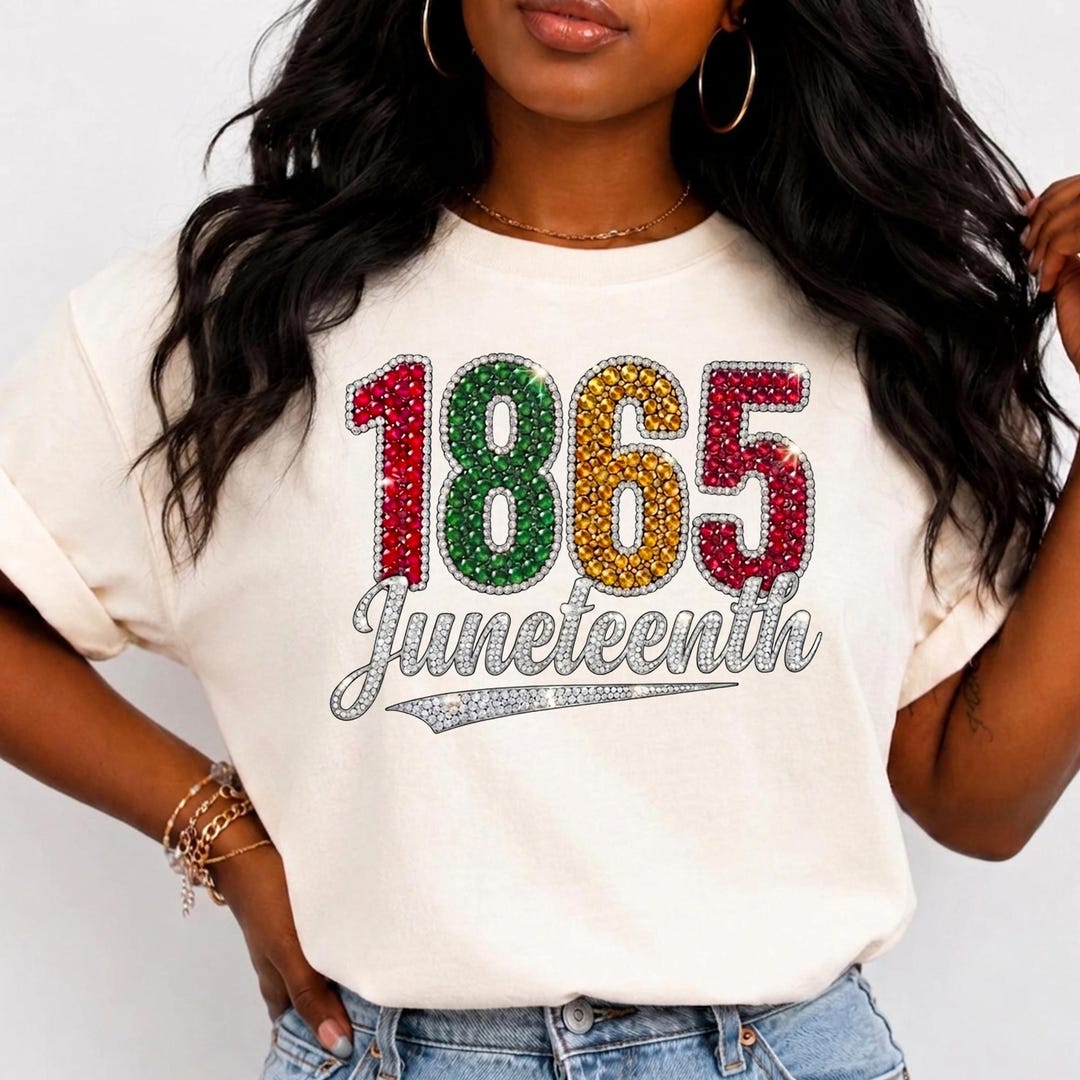 Juneteenth 1865 Shirt, Black History Month Tee, Freedom Day Shirt ...