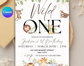 Uitgelichte afbeelding Wild One – verschillende kleuren Canva (geelkaarde)