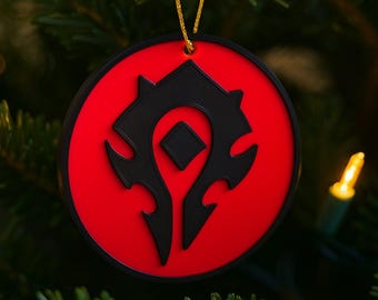 World of Warcraft - Christmas Bauble - Horde and Alliance variants