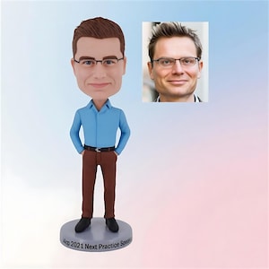 Custom Professional Speaker Bobblehead - Personalized Business Bobble Head Doll |personalised bobblehead