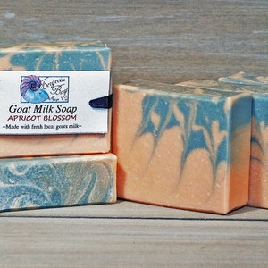 Goat Milk Soap~ Apricot Blossom