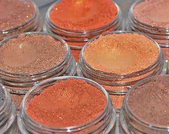 Brown and Orange Eye Shadows