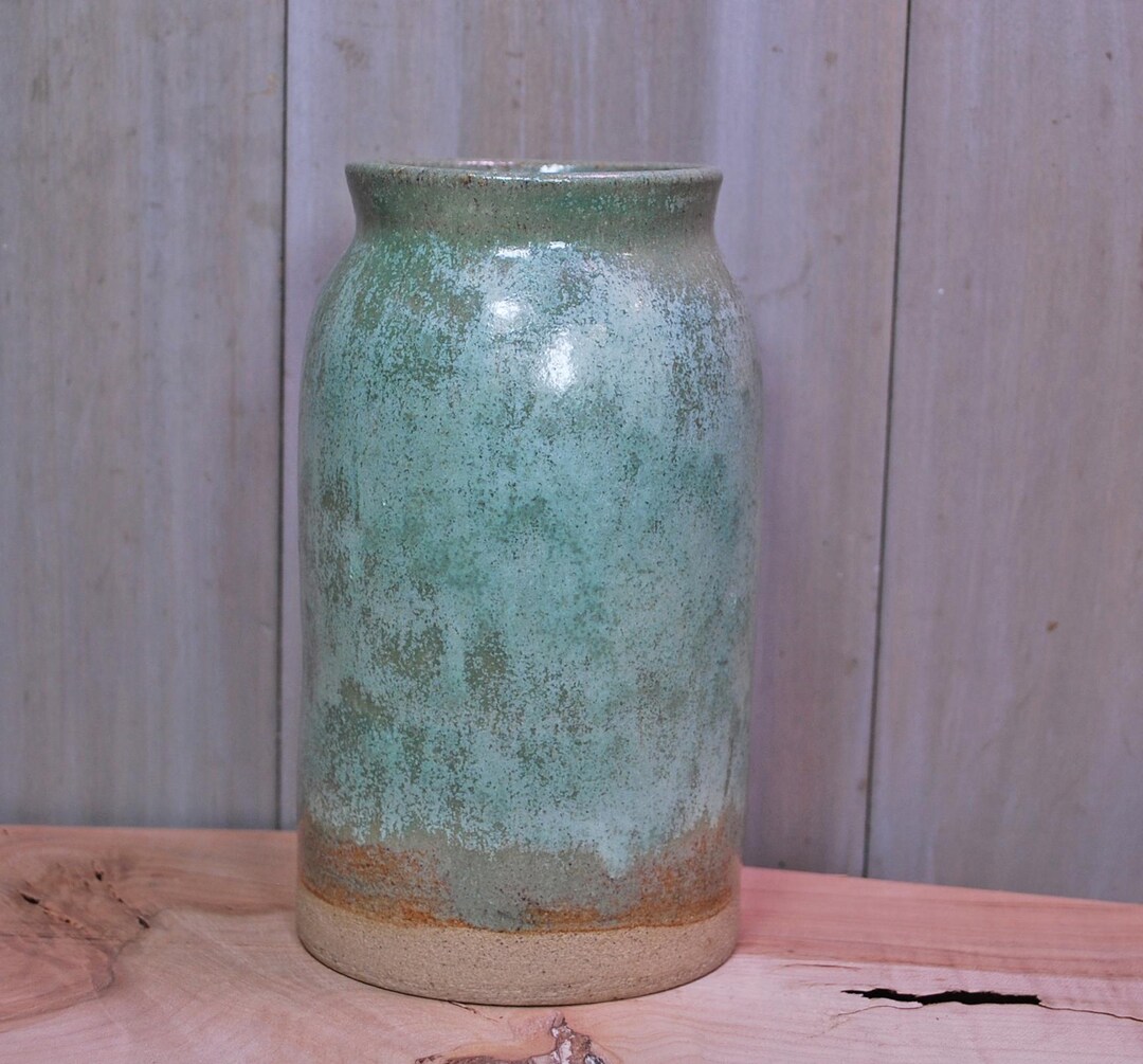 Flower Vase ~ Hand Thrown Pottery - Etsy