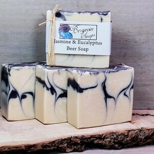 Jasmine & Eucalyptus Beer Soap