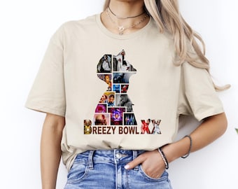 Chris Brown Breezy Bowl XX Tour T-Shirt, Album Cover Tee