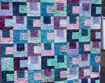 Batik Blocks Baby Quilt