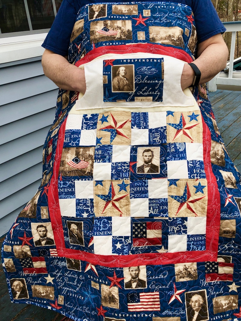 Liberty Lovie Lap Quilt with Pockets