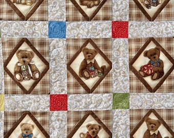 Teddy Bär Baby Quilt