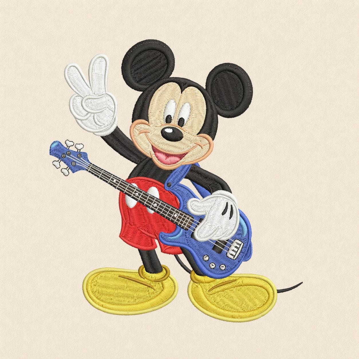 Mickey mouse guitar - Etsy 日本
