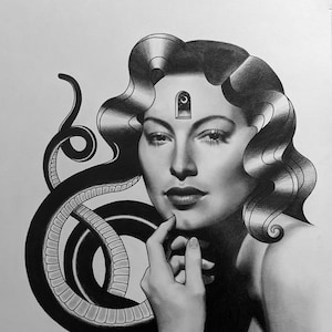 DESSIN AU CRAYON ET À L&#39;ENCRE