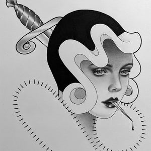 PENCIL & INK DRAWING