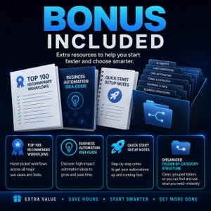 10,000+ n8n Workflows Mega Library, AI Automation Templates (Digital Download) image 10