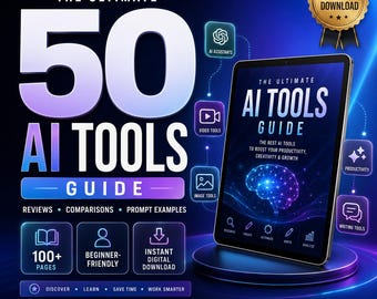 AI Claude Guide: 50 AI-verktyg för produktivitet, innehåll och företagande