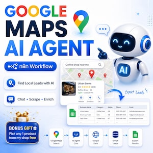 Générateur de leads IA Google Maps • Grattoir de données d'entreprise
