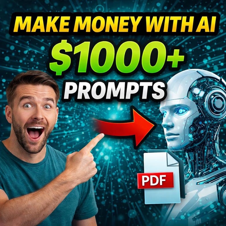AI Chatgpt Prompts Mega Bundle | Money Making, Marketing, SEO Mega Pack ...
