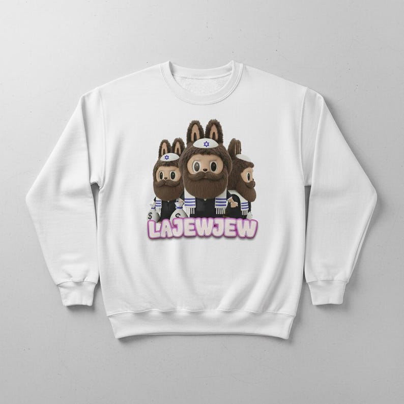 Funny Chibi Rabbi Mascot PNG | Jewish Meme Art (digital Download) - Etsy