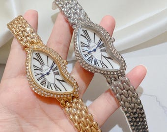 Christian Dior Octagon 時計 ダイヤ diamond RARE Christian Dior Octagon Gold Plated Diamond Hour Marker Lady's