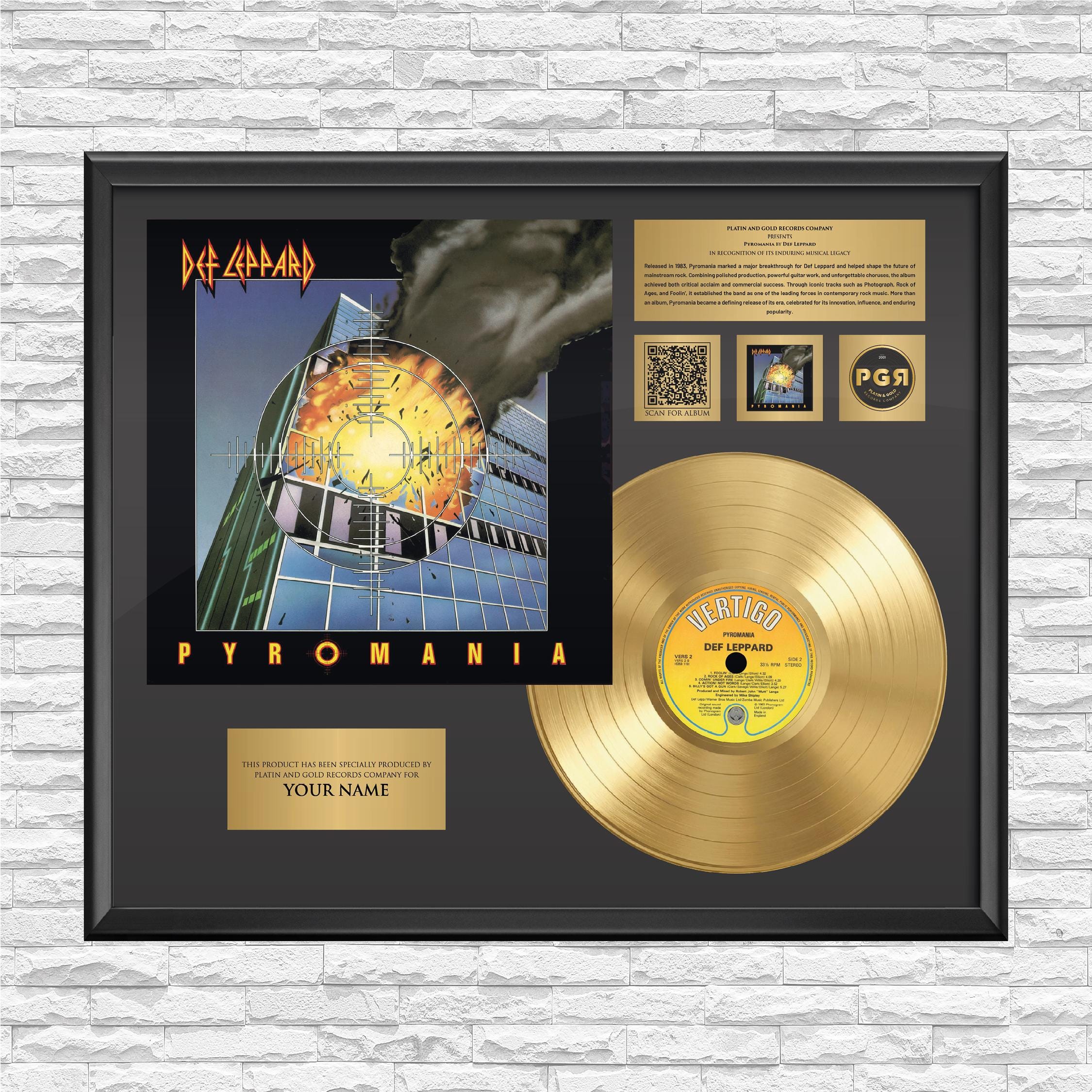 Def leppard pyromania vinyl record - Etsy 日本