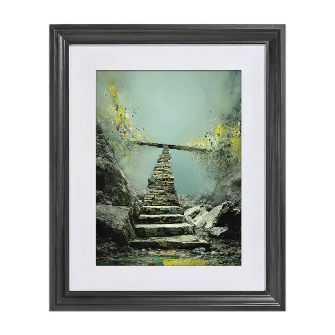 Steps Toward the Shattered Sky - Etsy