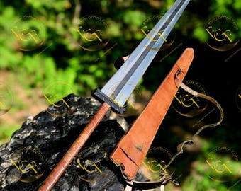 Guts Hawk Raider Sword – 5-Foot Carbon Steel Berserk Replica with Leather Sheath