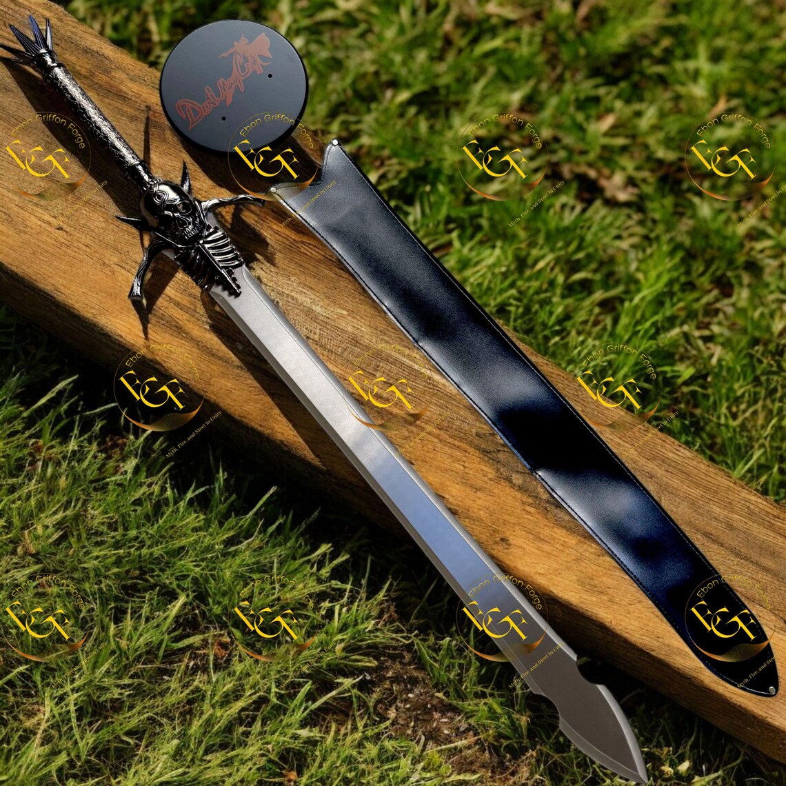 Sword Deviled Rebellion Sword Devil May Cry 5 Replica • Full Metal Dante Cosplay Prop ...