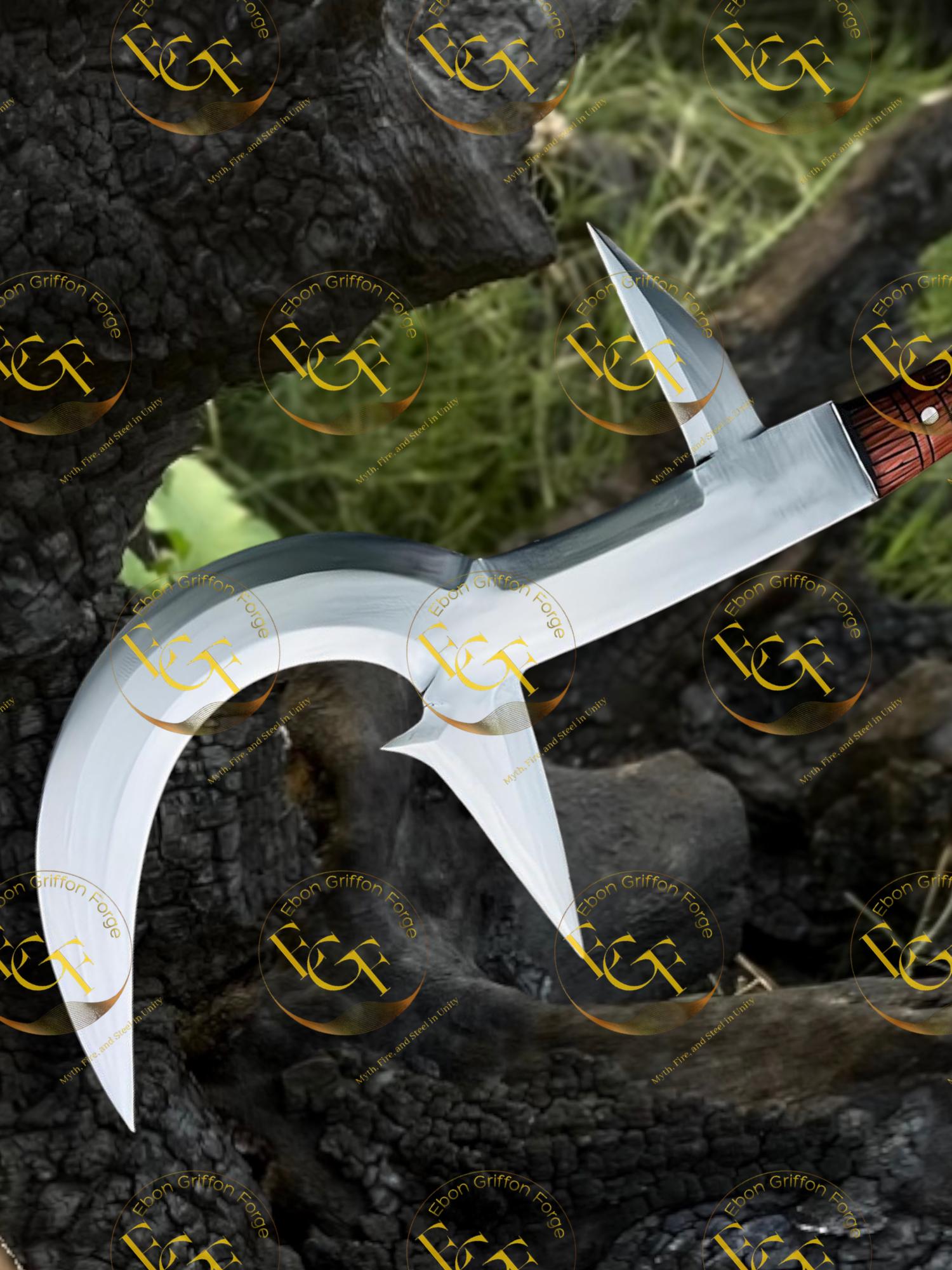 Handmade Hunga Munga Knife Replica | African Tribal Weapon Collectible ...